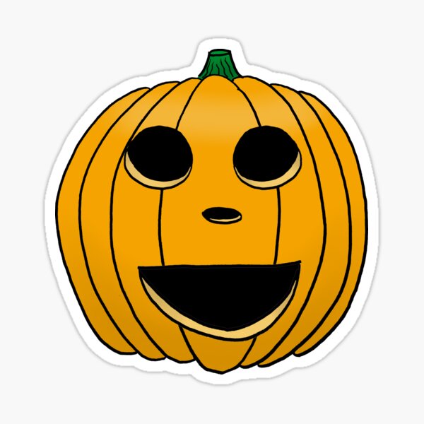 Rollie The Jack O Lantern Sticker For Sale By Dogbone42 Redbubble