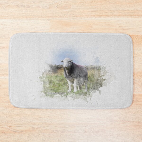 Item preview, Herdwick Sheep Watercolour Photograph designed and sold by Jane Stanley Photography.