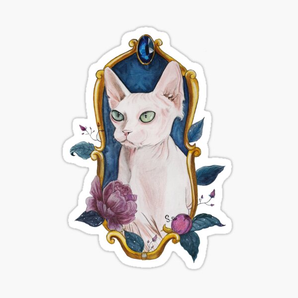 Chat Sphynx Stickers Redbubble