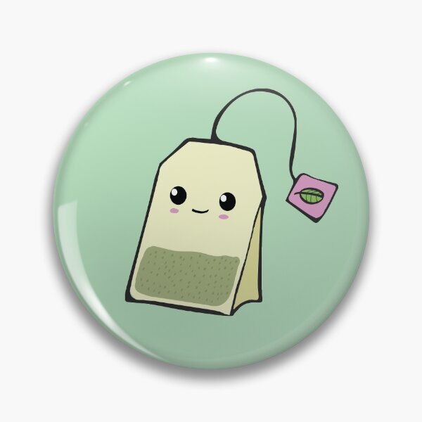 Item preview, Cute Kawaii Tea Bag for Tea Lover designed and sold by GrimButterfly.