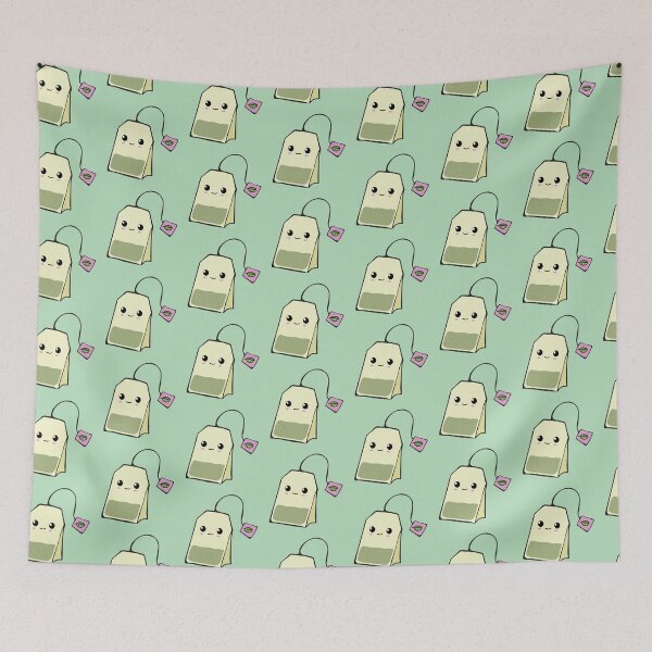 Item preview, Cute Kawaii Tea Bag for Tea Lover designed and sold by GrimButterfly.