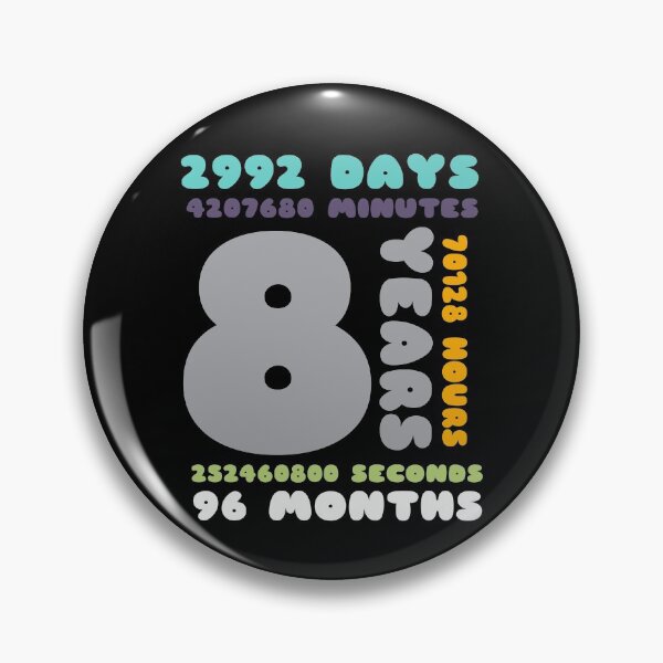 Item preview, 8 Years Birthday Gift Girl Boy Party designed and sold by MooonTees.