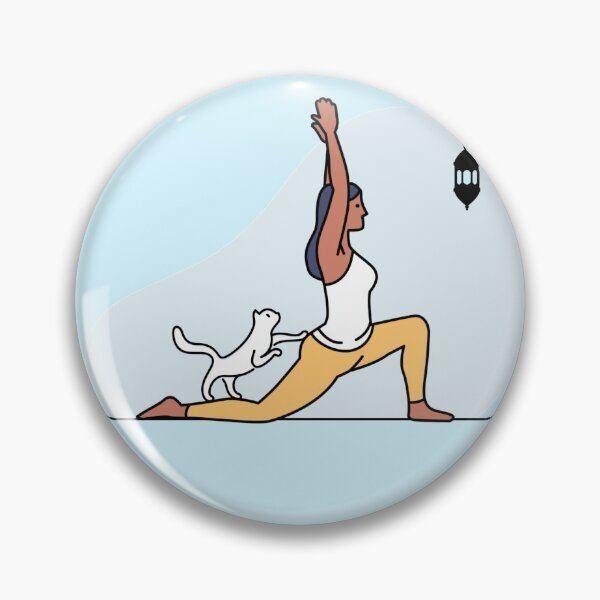 Item preview, YOGA WITH CAT designed and sold by Trio's Stuff.