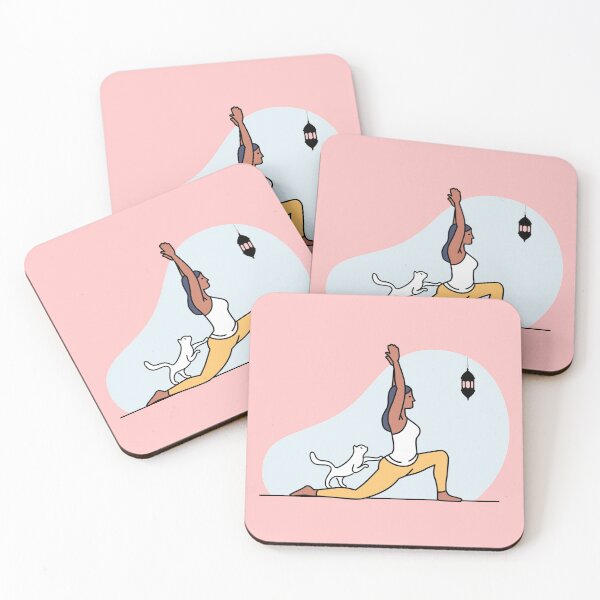 Item preview, YOGA WITH CAT designed and sold by Trio's Stuff.