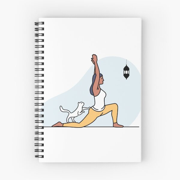 Item preview, YOGA WITH CAT designed and sold by Trio's Stuff.