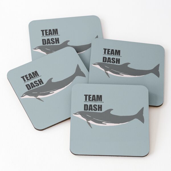 Item preview, “Team Dash” the bottlenose dolphin designed and sold by Animaldesigns24.