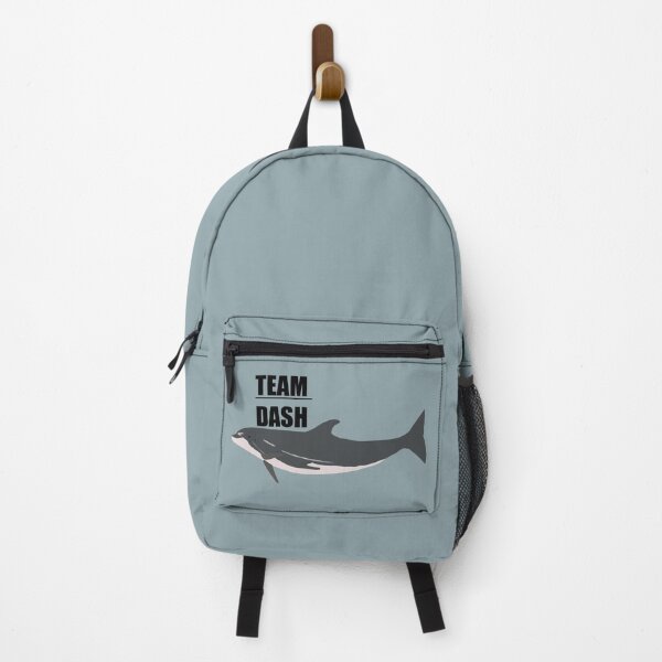 “Team Dash” the bottlenose dolphin Backpack