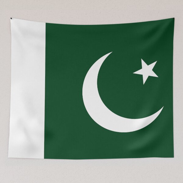 Item preview, Flag of Pakistan - Pakistani Ensign designed and sold by InterestingImag.