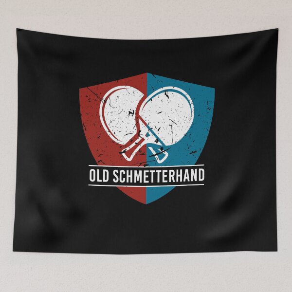 Item preview, Old Schmetterhand Table Tennis Pingpong designed and sold by MooonTees.