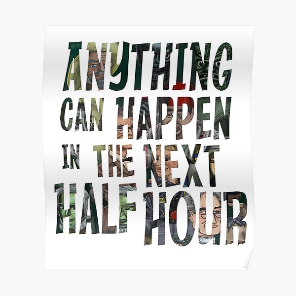anything can happen in the next half hour thunderbirds