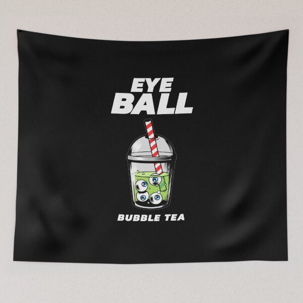 Item preview, Eye Ball Bubble Tea Scary Halloween Zombie Style designed and sold by darknessjeff86.