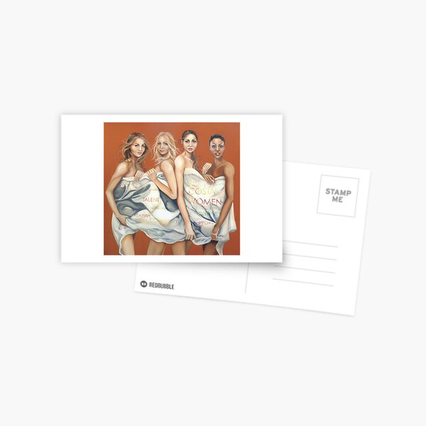 Costa women Postcard
