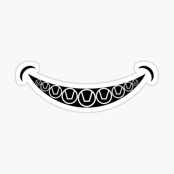 Swinger Symbols Smile Sticker