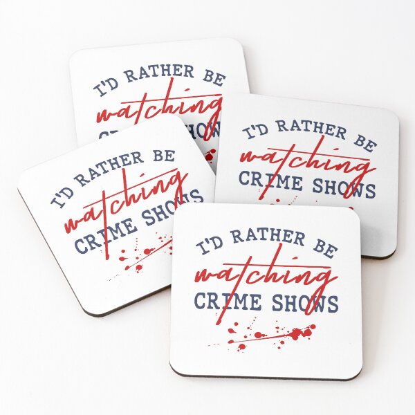 Item preview, I'd Rather Be Watching Crime Shows designed and sold by AutonomousN.