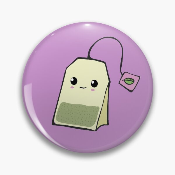 Item preview, Cute Kawaii Tea Bag for Tea Lover designed and sold by GrimButterfly.