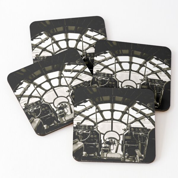 Item preview, B-29 Bomber Cockpit - Vintage WW2 Aircraft Photography designed and sold by Amy McDaniel.