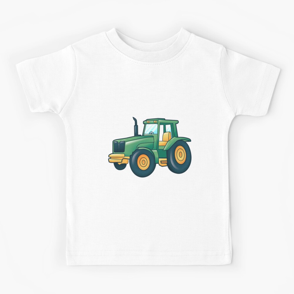 DEERE TRACTOR PERSONALISED CHILDS T-SHIRT 