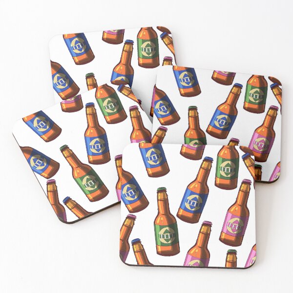 Item preview, Beer bottles pattern designed and sold by CecyLL.