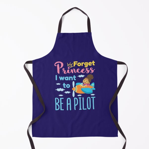 Item preview, Forget Princess I Want to Be a Pilot Girl African American designed and sold by jaygo.