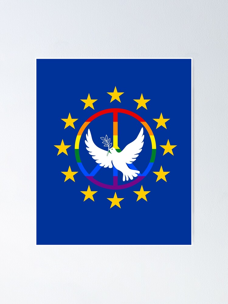 the official flag of the European Union Poster by GeogDesigns