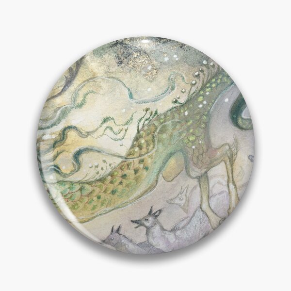 Item preview, Shadow Dragon & Kitsune designed and sold by Stephanie Law.