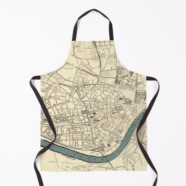 Item preview, Vintage Map of Seville Spain (1943) designed and sold by BravuraMedia.