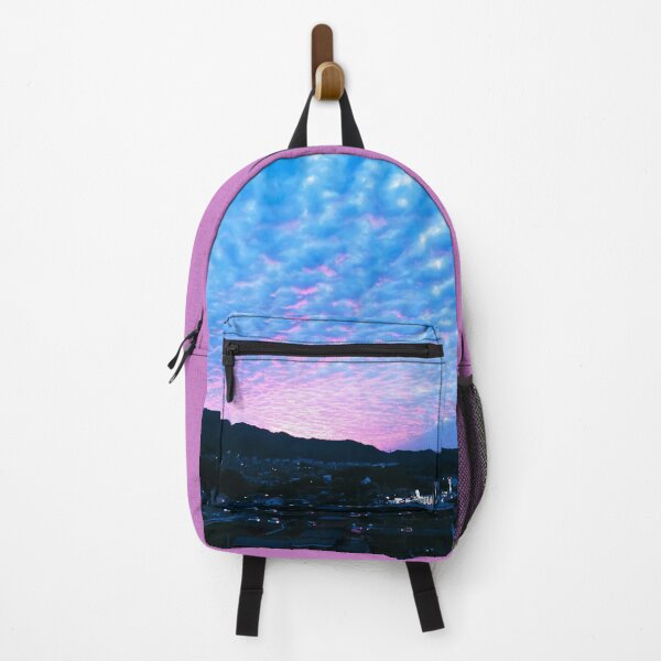 Item preview, Pink and Blue Cirrus Clouds Iwakuni Japan designed and sold by SakuraSkies.