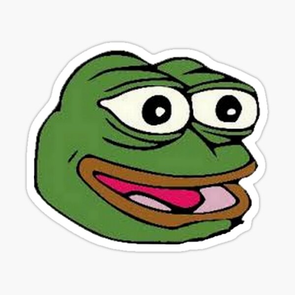 FeelsGoodMan - Happy Pepe The Frog :) Sticker