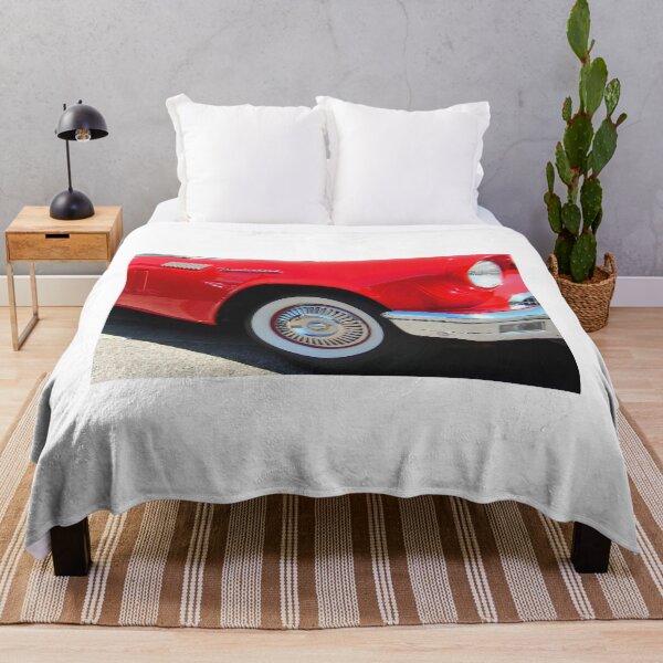 Item preview, Red Ford Thunderbird - Classic Hot Rod designed and sold by Amy McDaniel.