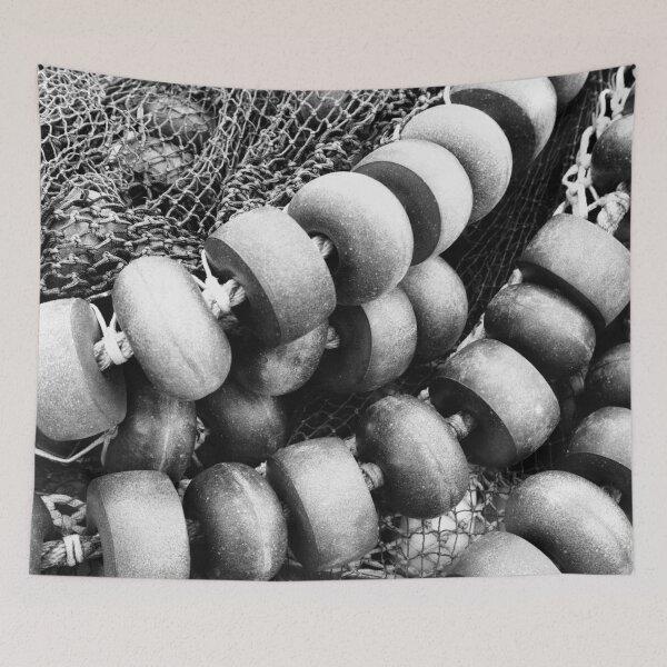 Item preview, Fishing buoys designed and sold by Gaspar Avila.