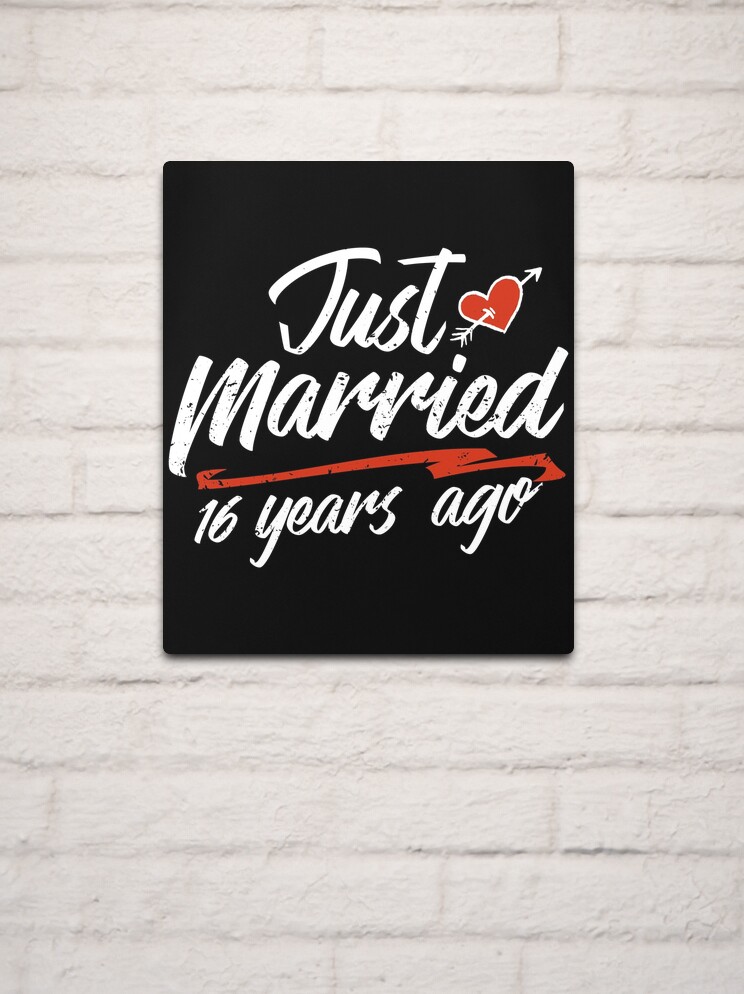 Just Married 29 Year Ago Funny Wedding Anniversary Gift for