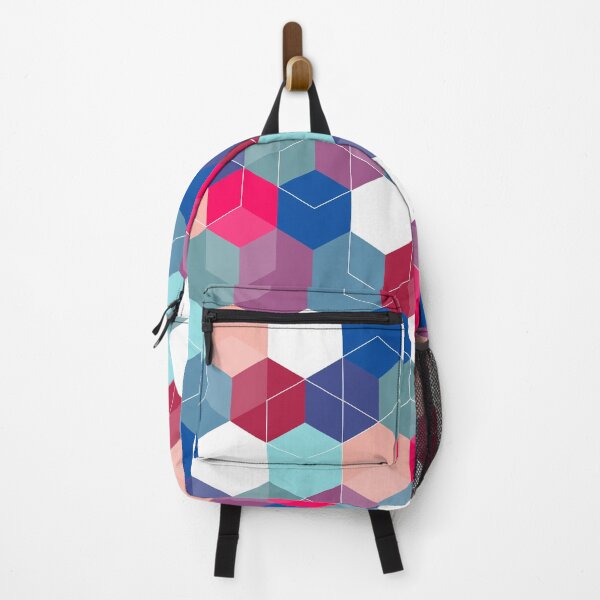 Item preview, Hexies in Blue designed and sold by PolitaStore.