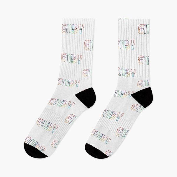 Item preview, ENBY NON BINARY LGBTIQ PRIDE OUTLINE TYPE  designed and sold by revolutionlove.
