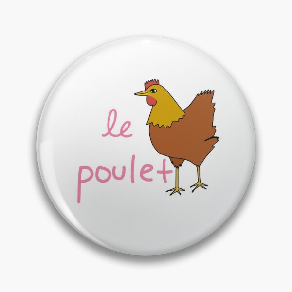 Item preview, Le Poulet: Chicken in French designed and sold by laladoodles.