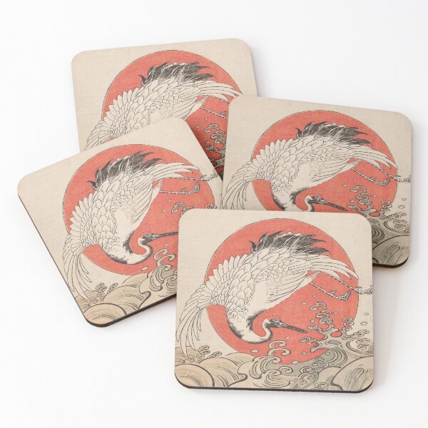 Item preview, Crane, Waves and Rising Sun designed and sold by IDOS B..