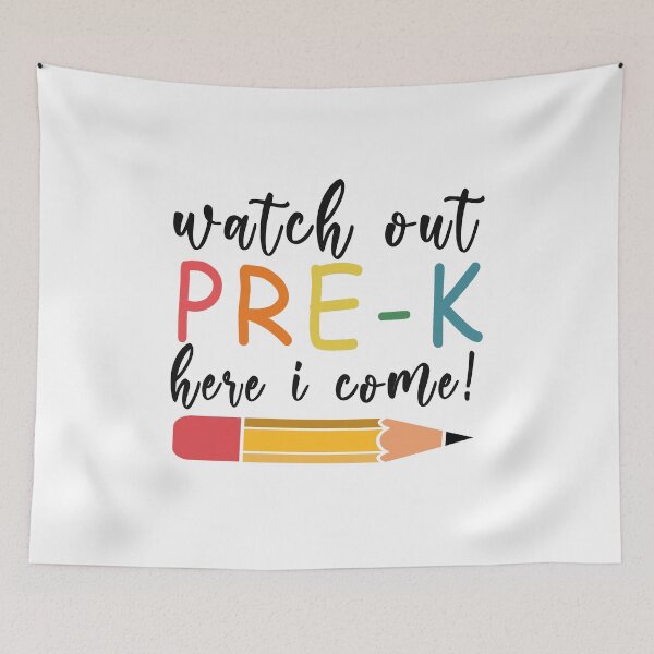 Item preview, watch out pre k here I come t-shirt designed and sold by bestdesigns2020.