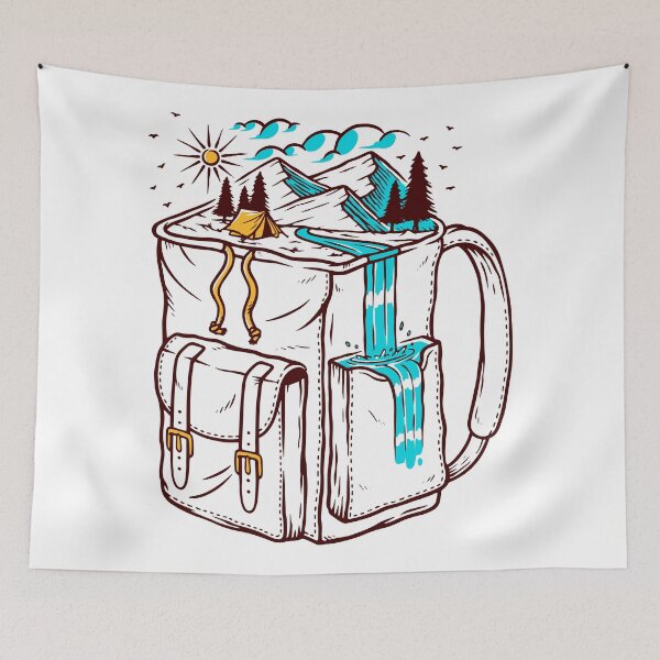 Item preview, Backpacker designed and sold by teenlabel.