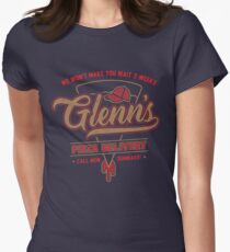 Glenn's Pizza Women's Fitted T-Shirt