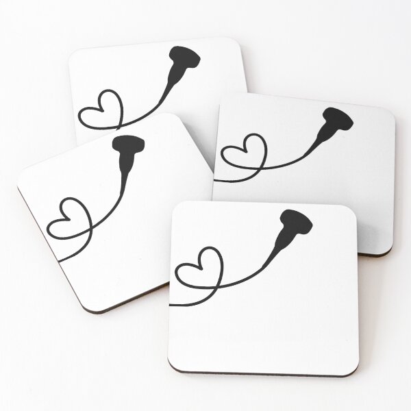 Item preview, Ultrasound /Sonographer probe heart loop designed and sold by designbyliz.