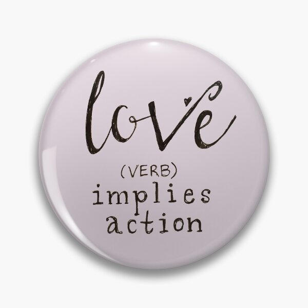 Item preview, Love is a Verb designed and sold by sarahekj.