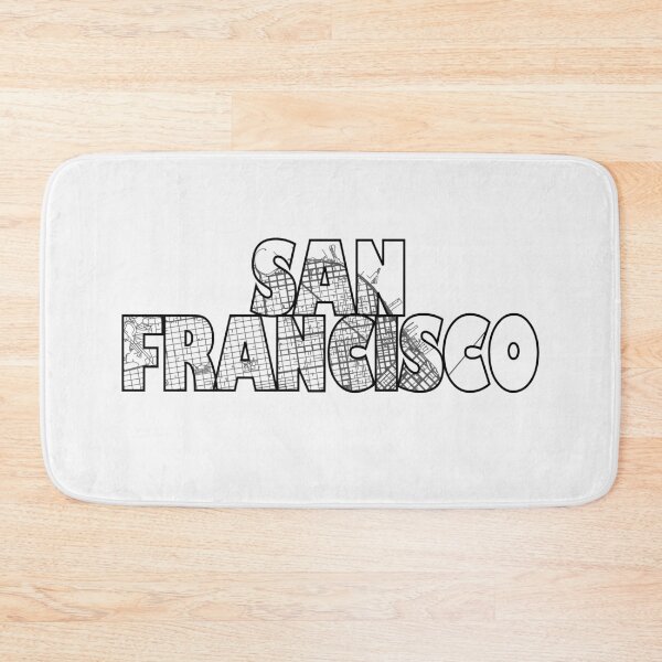 Item preview, San Francisco Street Map designed and sold by thestreetslocal.