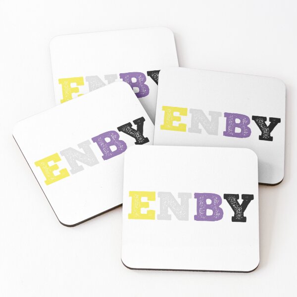 Item preview, ENBY NON BINARY LGBTIQ PRIDE TYPE designed and sold by revolutionlove.