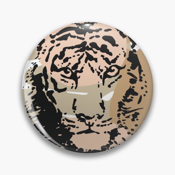 Item preview, Tiger and lion animal print designed and sold by Polanika.