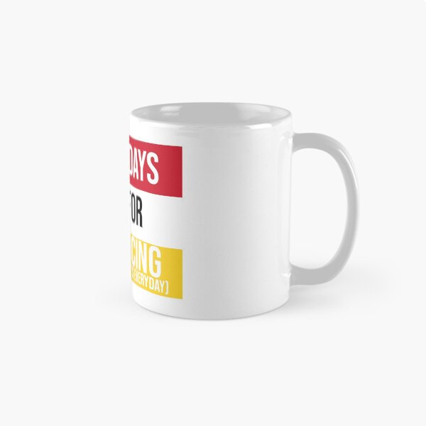 Item preview, Tri-Color (Red, White, Yellow) Saturdays are for Practicing designed and sold by Claire Gagnon.
