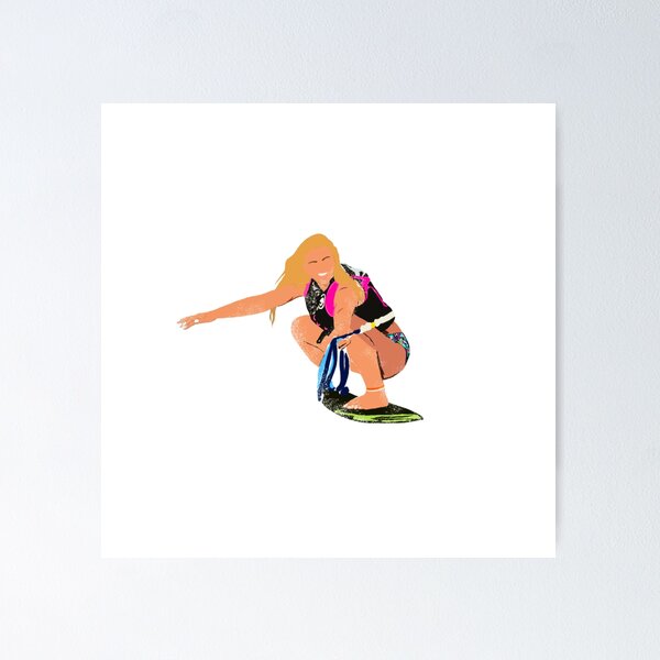 Item preview, Wakesurfing Girl Blonde designed and sold by AlishaMSchil.