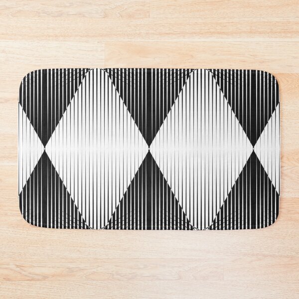 Item preview, Black and white geometric pattern designed and sold by GulArt.