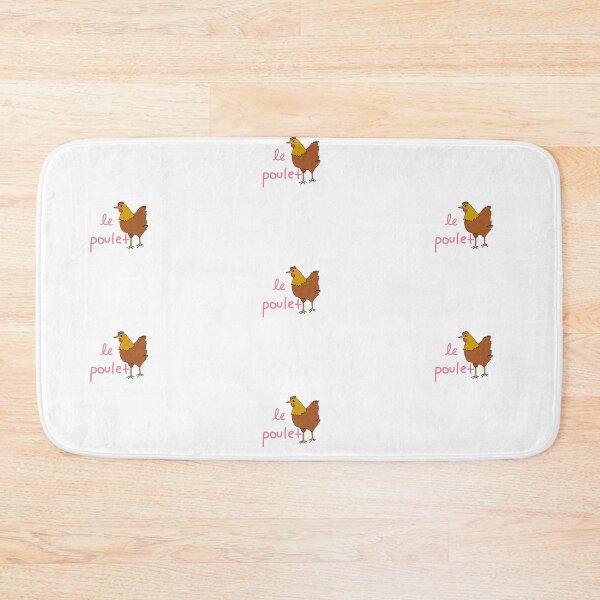 Item preview, Le Poulet: Chicken in French designed and sold by laladoodles.