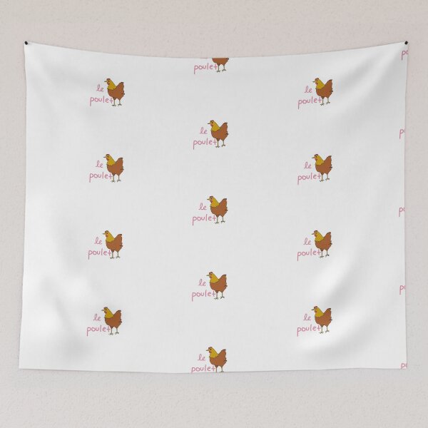 Item preview, Le Poulet: Chicken in French designed and sold by laladoodles.