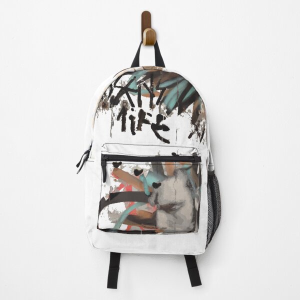 Item preview, Melancholic face of an introvert in street art composition designed and sold by blastshmucks.