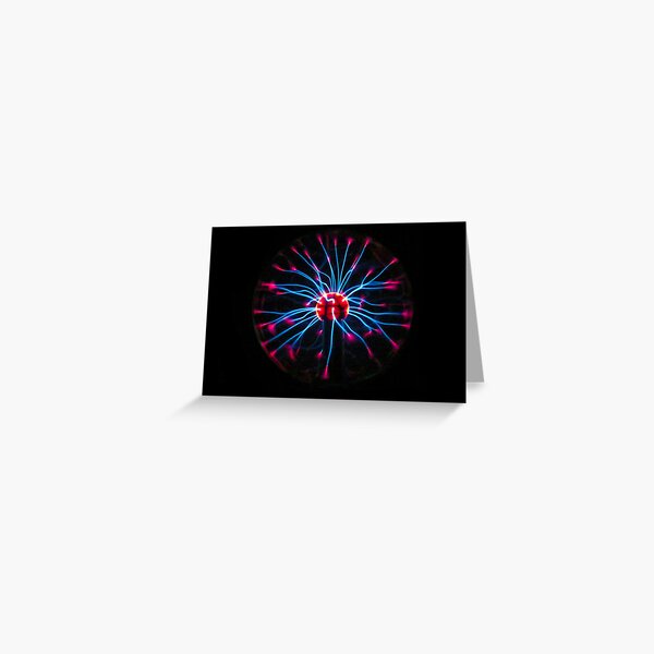 Plasma Ball Greeting Card